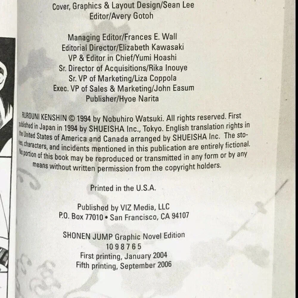 RUROUNI KENSHIN Graphic Novel Story & Art By Nobuhiro Watsuki Vol. 3 Paperback - Picture 8 of 10